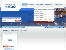 Tablet Screenshot of inmobiliariomdq.com